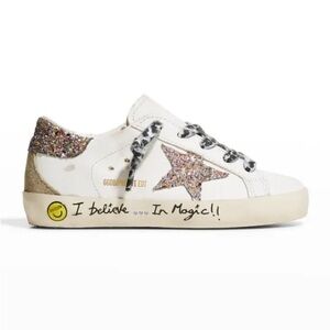 Golden Goose I Believe in Magic Glitter Sneakers